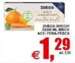 Pewex Zuegg succhi offerta