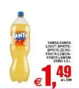 Pewex Fanta Fanta Light - Sprite - Sprite Zero - Fanta Lemon - Fanta Lemon Zero offerta