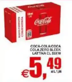 Pewex Coca-Cola Cola Zero Sleek offerta