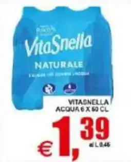 Pewex VitaSnella Acqua Naturale offerta
