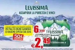 Pewex Levissima acqua eco 1 l naturale offerta