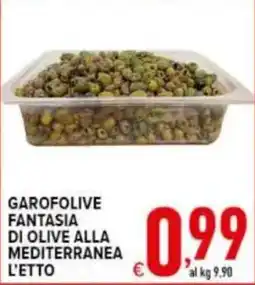 Iper Triscount Garofolive fantasia di olive alla mediterranea offerta
