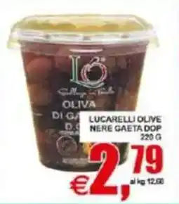 Pewex Lucarelli olive nere gaeta dop offerta