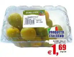 Pewex Susine gialle offerta