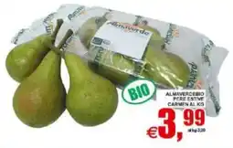 Pewex Almaverde bio pere estive Carmen offerta