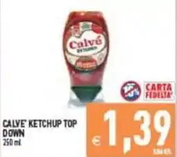 Pim Supermercati Calvé ketchup top down offerta