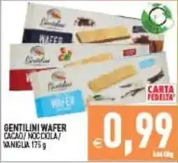 Pim Supermercati Gentilini wafer offerta