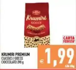 Pim Supermercati Krumiri Premium Gocce Cioccolato offerta