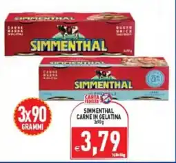 Pim Supermercati Simmenthal carne in gelatina offerta