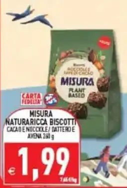 Pim Supermercati Misura biscotti naturaricca offerta