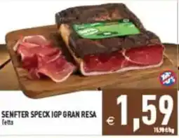Pim Supermercati Senfter Speck IGP Gran Resa offerta