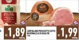 Pim Supermercati Lenti&Lode prosciutto cotto offerta