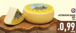 Pim Supermercati Lattebusche Asiago DOP offerta