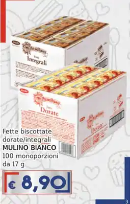 Italy Cash Fette biscottate Dorate MULINO BIANCO offerta
