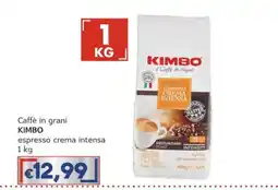 Italy Cash Caffè in grani KIMBO espresso crema intensa offerta