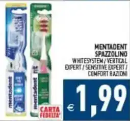 Pim Supermercati Mentadent spazzolino offerta