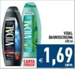 Pim Supermercati Vidal bagnoschiuma offerta