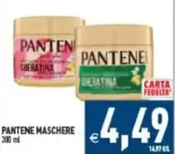 Pim Supermercati Pantene maschere offerta