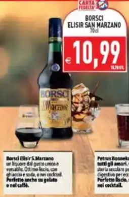 Pim Supermercati Borsci Elisir S. Marzano offerta