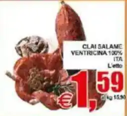 Pewex Clai salame ventricina 100% offerta
