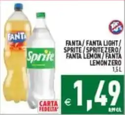 Pim Supermercati Fanta / Sprite / Fanta Lemon offerta