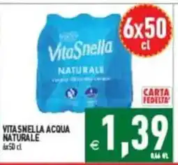 Pim Supermercati VitaSnella acqua naturale offerta