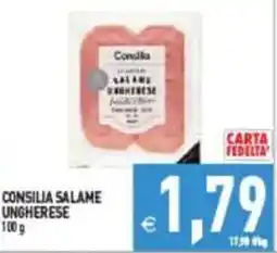 Pim Supermercati Consilia salame ungherese offerta