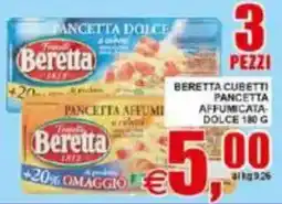 Pewex Beretta pancetta affumicata dolce offerta