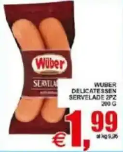Pewex Wuber servelade offerta