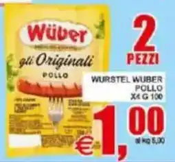 Pewex Wüber gli Originali Pollo offerta