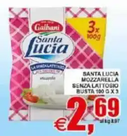 Pewex Santa lucia mozzarella senza lattosio offerta