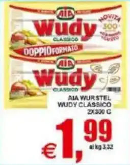 Pewex AIA WURSTEL WUDY CLASSICO offerta