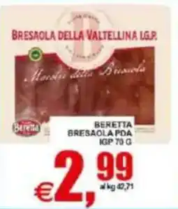 Pewex Beretta bresaola pda offerta