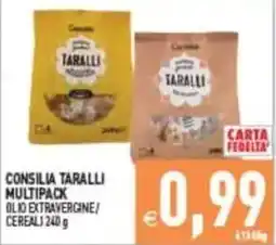 Pim Supermercati Consilia Taralli Multipack offerta