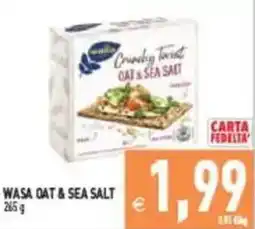 Pim Supermercati Wasa Oat & Sea Salt offerta