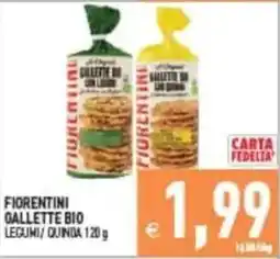 Pim Supermercati Fiorentini Gallette bio legumi/ quinoa offerta