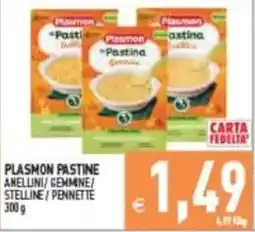 Pim Supermercati Plasmon pastine offerta