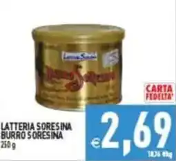 Pim Supermercati Burro Soreina offerta