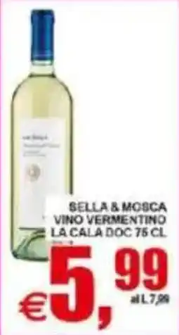 Pewex Sella & Mosca Vino Vermentino La Cala DOC offerta