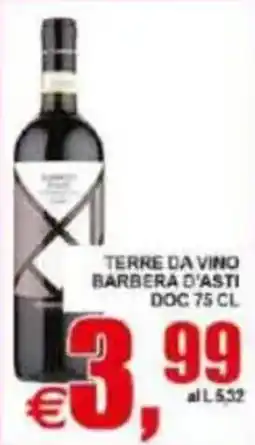 Pewex Terre da Vino Barbera d'Asti offerta