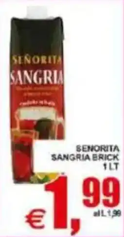 Pewex Senorita Sangria Brick offerta