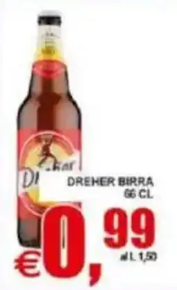 Pewex Dreher birra offerta