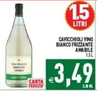Cavicchioli vino bianco frizzante amabile