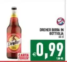 Pim Supermercati Dreher birra in bottiglia offerta