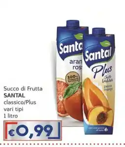 Italy Cash Succo di Frutta Santal offerta