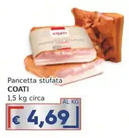 Italy Cash Pancetta stufata COATI offerta