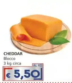 Italy Cash Cheddar Blocco offerta