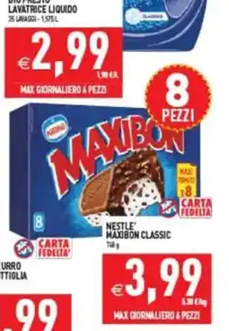 Pim Supermercati Maxibon classic Nestlé offerta