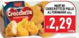 Pim Supermercati Martini Crocchette di pollo al formaggio offerta
