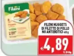 Pim Supermercati Fileini nuggets di filetto di pollo offerta